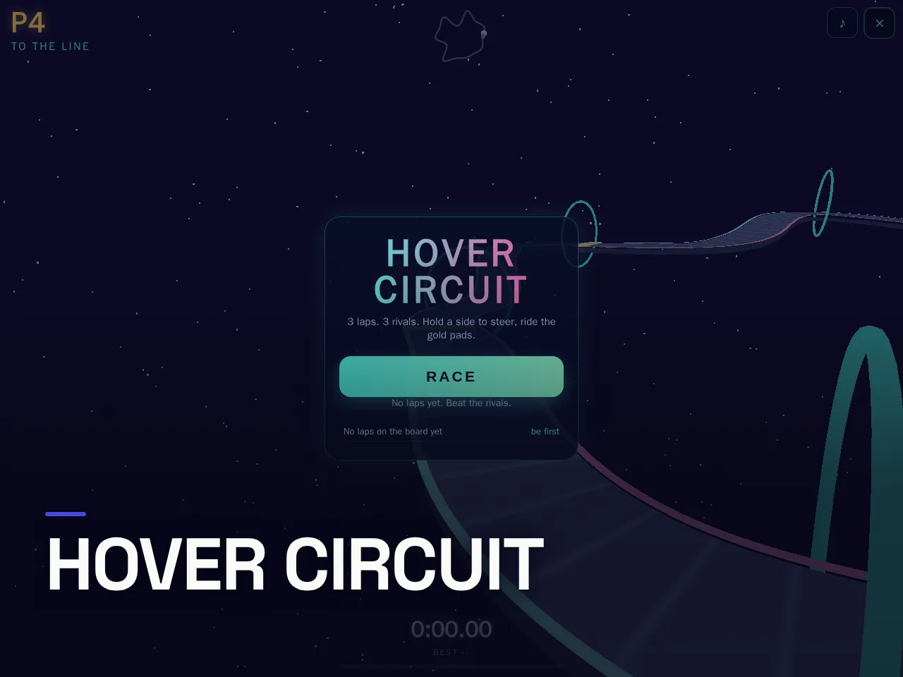 Screenshot of Hover Circuit